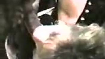 Stunning babe with a fiery pussy gets fucked by a horny mutt